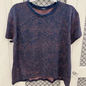 Lululemon Train to Be short sleeve top size 12